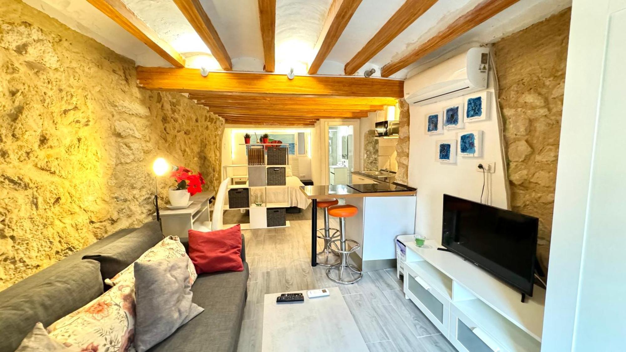 Loft De Piedra En Centro Historico - Casco Antiguo Apartment Alicante Ngoại thất bức ảnh
