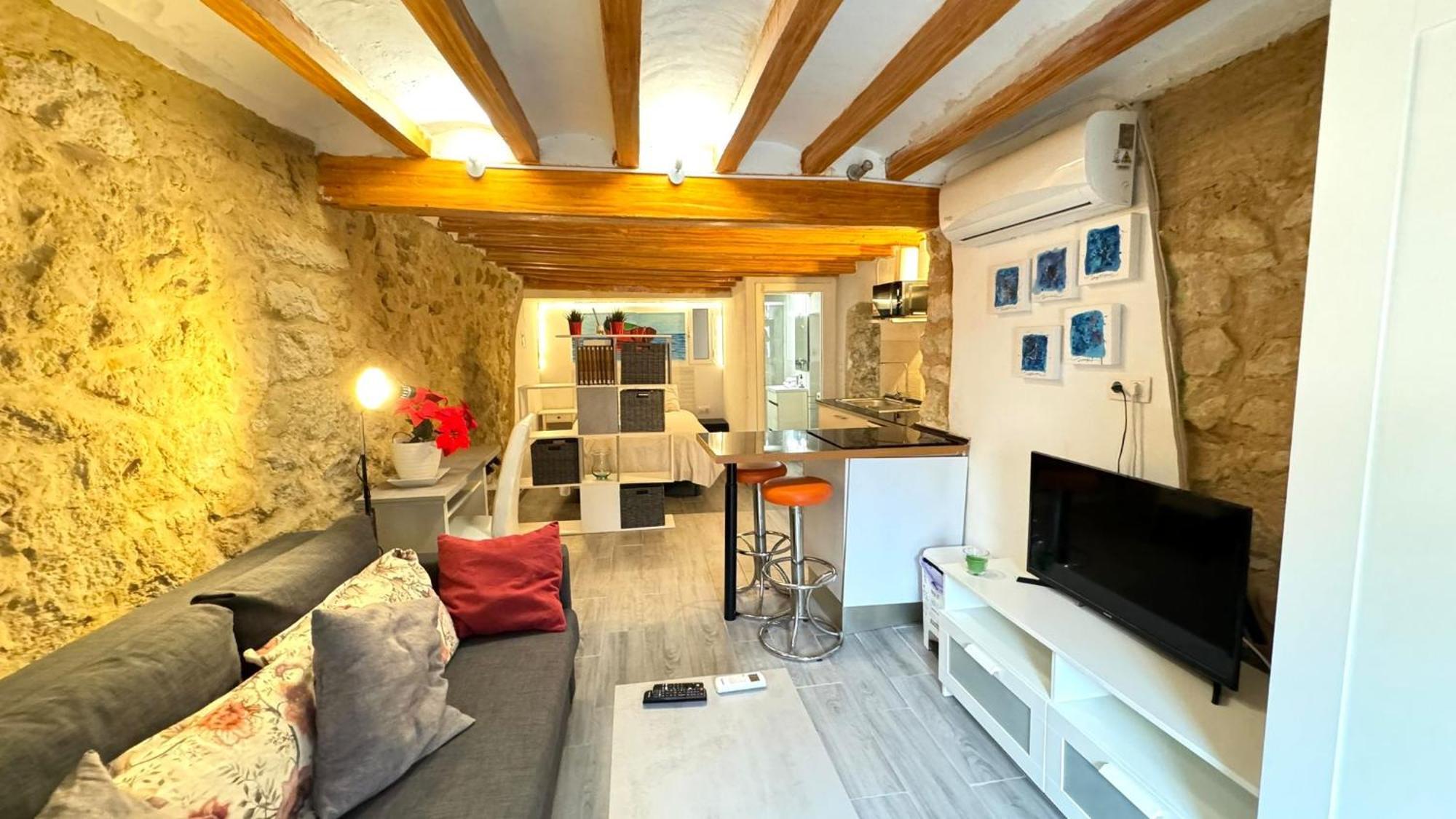 Loft De Piedra En Centro Historico - Casco Antiguo Apartment Alicante Ngoại thất bức ảnh